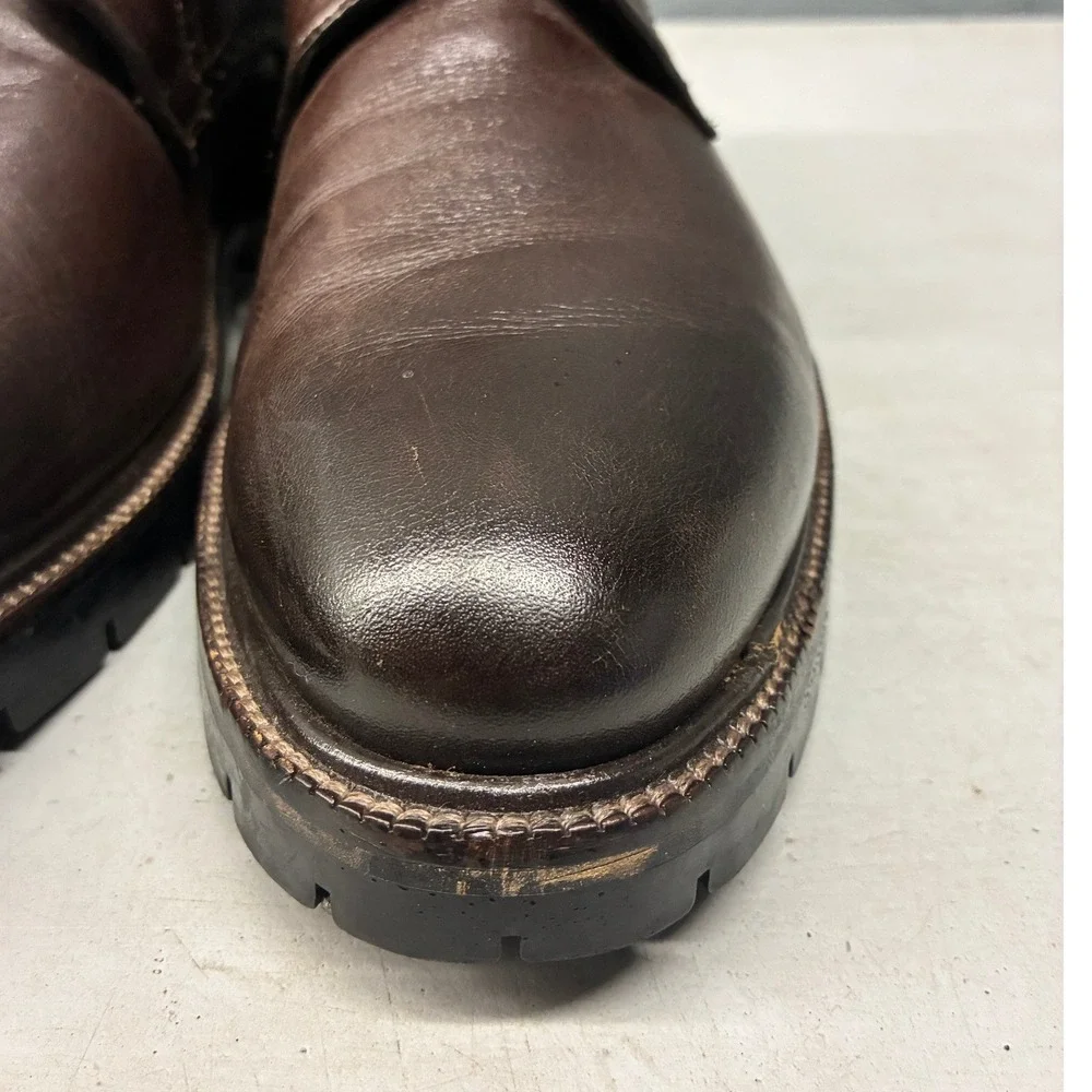 Johnston & Murphy XC Flex Cody Plain Toe Oxford Shoes Men's US 9.5 Brown